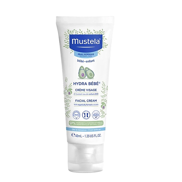 کرم مرطوب کننده 40 میلی لیتر کودک موستلا مدل HYDRA BEBE