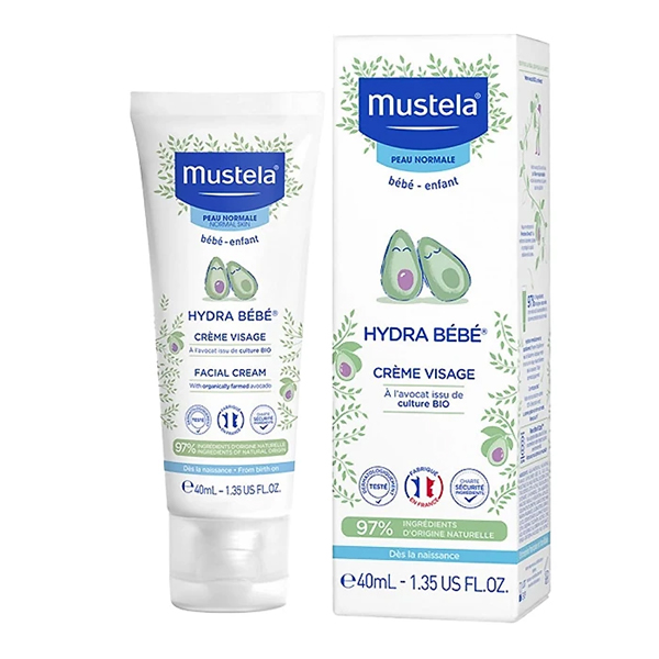 کرم مرطوب کننده 40 میلی لیتر کودک موستلا مدل HYDRA BEBE