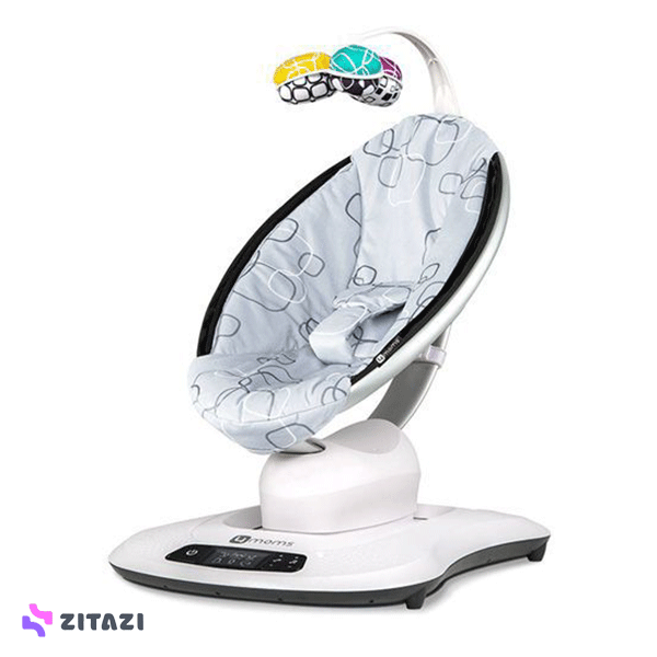 تاب-برقی-فور-مامز-4moms-مدل-mamaroo-silver-plush-1