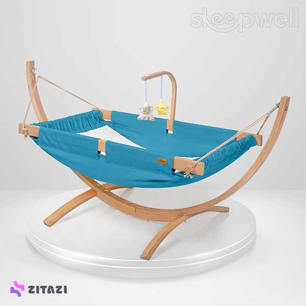 گهواره چوبی کیوی مدل Sleepwell