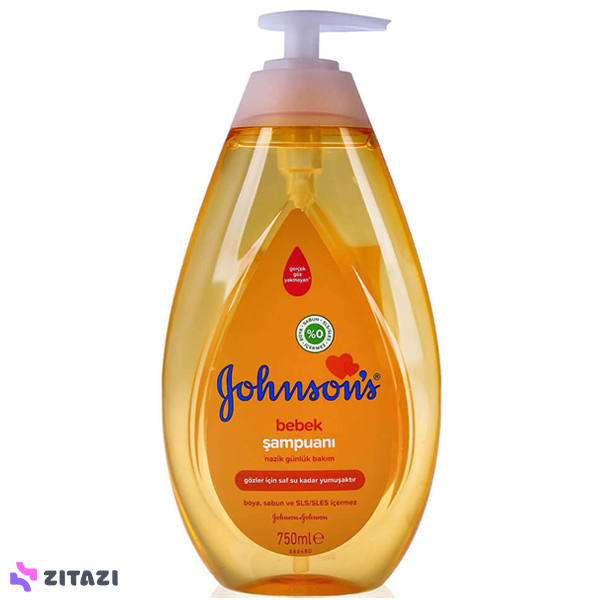 شامپو کودک جانسون JOHNSON حجم 750 میلی لیتر