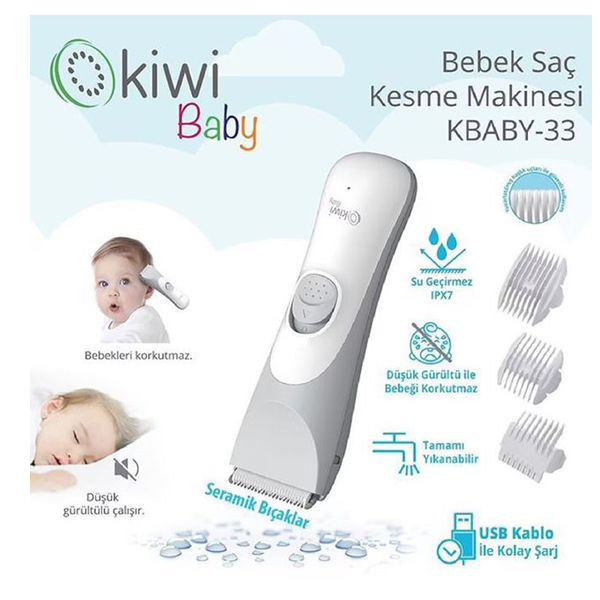 ماشین اصلاح موی سر کودک کیوی مدل Kbaby-33