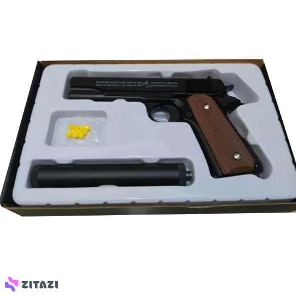 کلت فلزی ساچمه ای ایرسافت گان مدل C1911A+