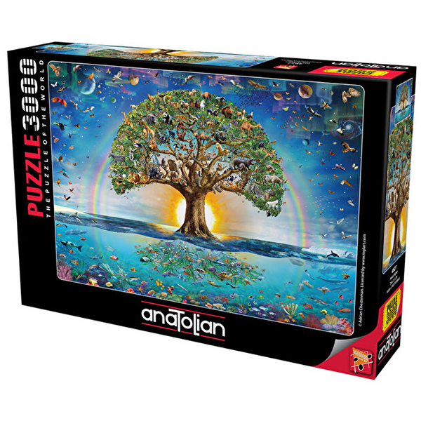 پازل 3000 تکه آناتولین طرح Tree of Life کد 4927