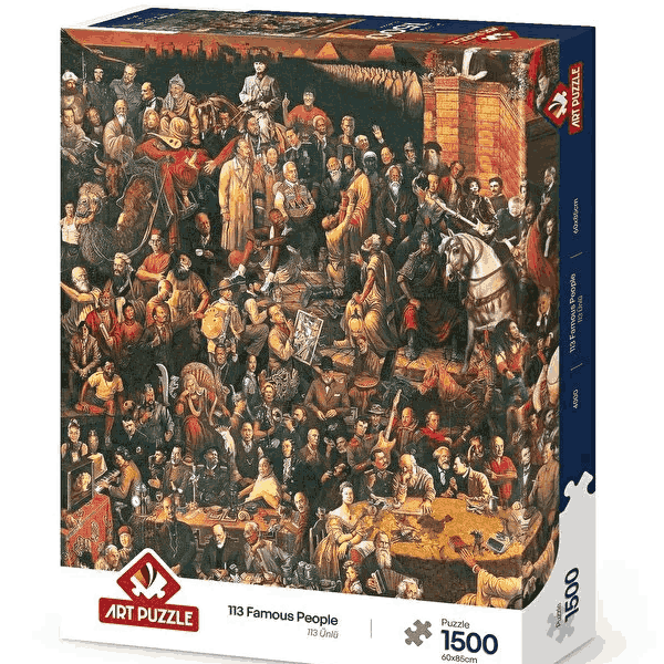 پازل 1500 تکه آرت پازل طرح مشاهیر 4000 Famous