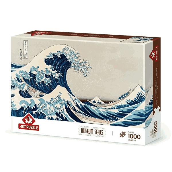 پازل 1000 تکه آرت پازل طرح Great Wave Kanagawa کد 5243