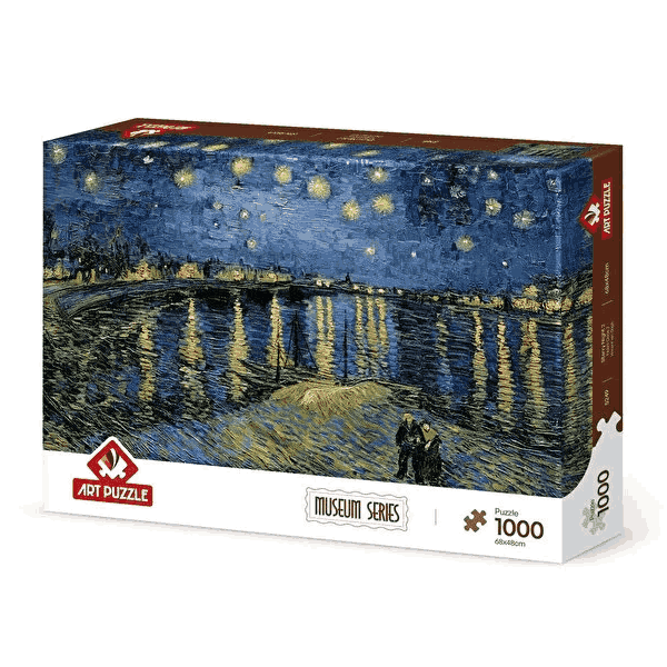 پازل 1000 تکه آرت پازل طرح Starry Night 2, Vincent Van Gogh کد 5249