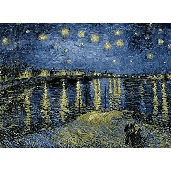 پازل 1000 تکه آرت پازل طرح Starry Night 2, Vincent Van Gogh کد 5249
