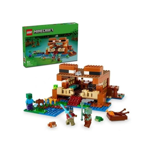 لگو سری ماینکرافت مدل The Frog House کد 21256