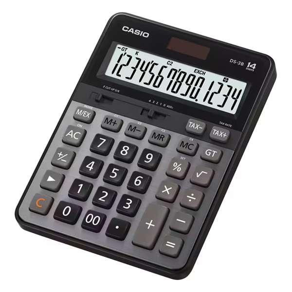 ماشین حساب رومیزی کاسیو Casio مدل Ds-3b-w-dh