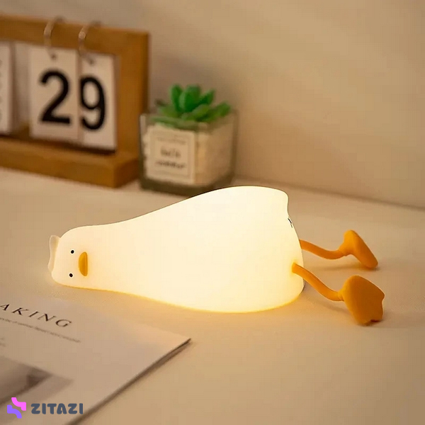 چراغ خواب اتاق کودک مدل اردک خسته
