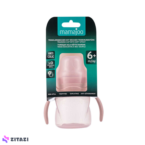 آب میوه خوری 160ml ماماجو Mamajoo صورتی