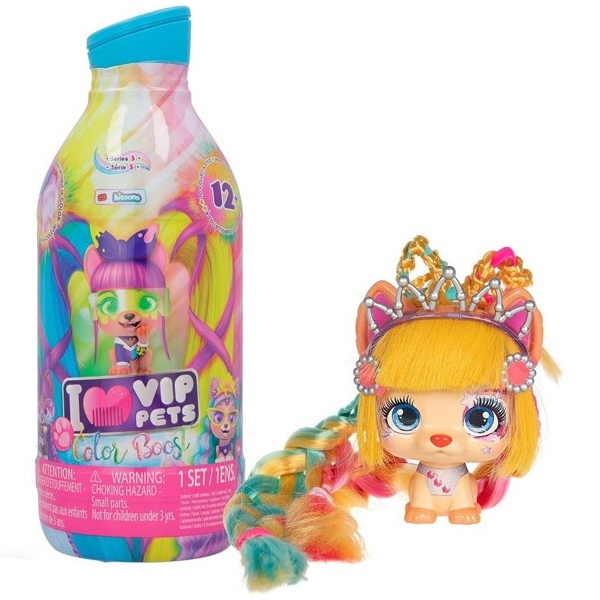 عروسک سوپرایزی حیوانات مدل I Love VIP Pets