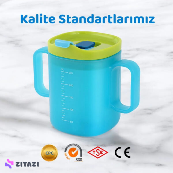 لیوان آبخوری 250ml کودک Guqqo آبی