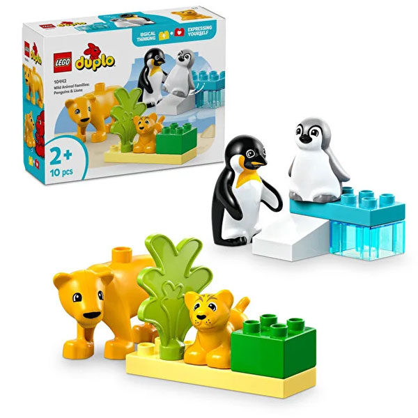 لگو سری دوپلو مدل Penguins and Lions کد 10442