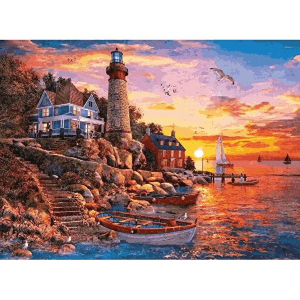 پازل 2000 تکه آرت پازل طرح Magnificent Sunset کد 5486