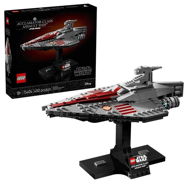 لگو سری استاروارز مدل Acclamator-Class Assault Ship کد 75404