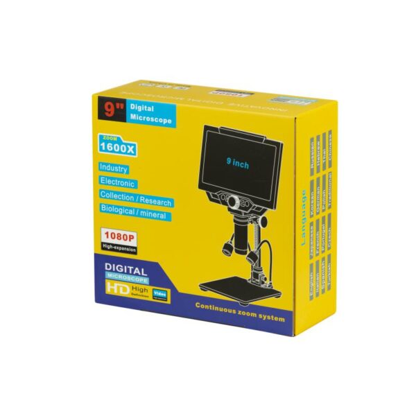 میکروسکوپ دیجیتال زیتازی مدل ZitaCam G1600 - با بزرگنمایی 1600 برابری نور کمکی و صفحه نمایش 9 اینچی