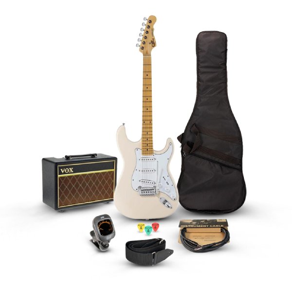 گیتار G&L Pack No.1 - Tribute Legacy MP - Olympic White