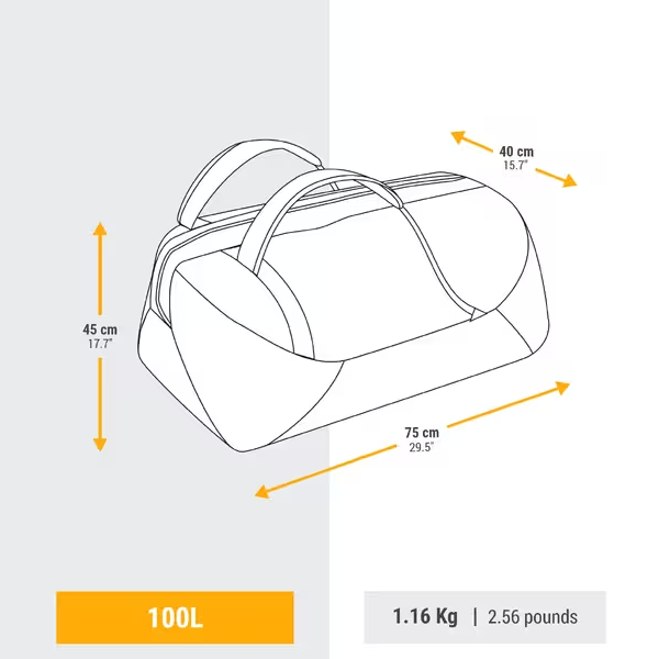 کیف مسافرتی 100 لیتری سیموند مدل Duffel 100 Basic
