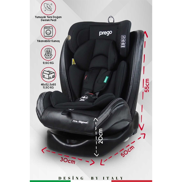 صندلی ماشین ایزوفیکس پرگو Prego مدل Profix Pro Signal