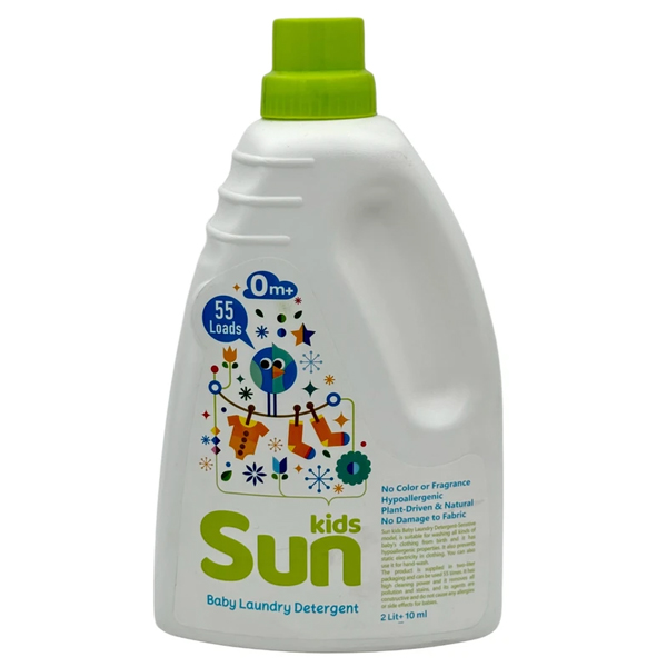 مایع لباسشویی سان کیدز مدل Baby Laundry Detergent حجم 2 لیتر