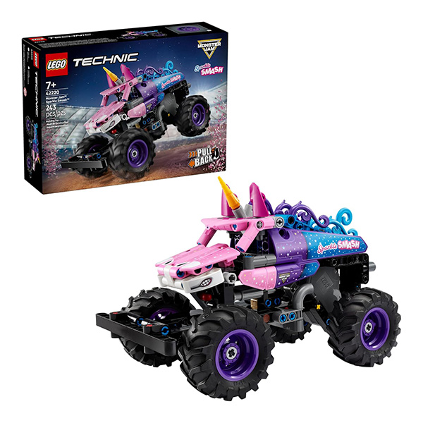 لگو سری تکنیک مدل Monster Jam Sparkle Smash کد 42220