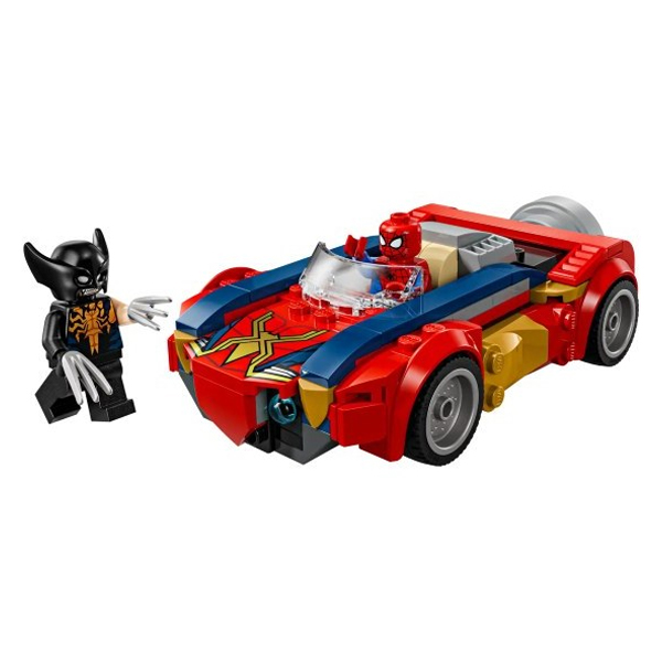 لگو سری مارول مدل Spider-Man Car vs.Venomized Wolverine کد 76336