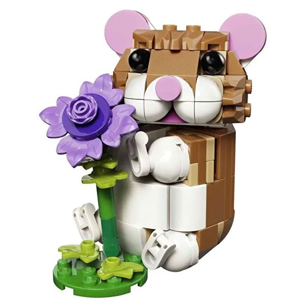 لگو سری کریتور مدل Cute Hamster with a Flower کد 31376