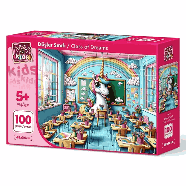 پازل 100 تکه آرت پازل مدل Class of Dreams کد 35411