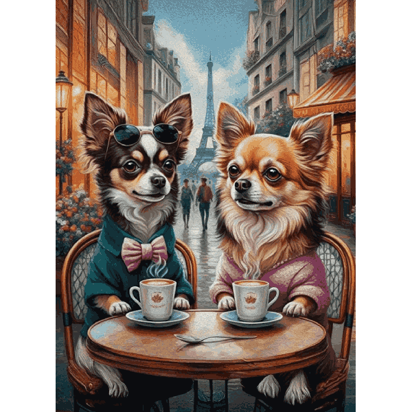 پازل 260 تکه آرت پازل مدل Paws in Style کد 40271