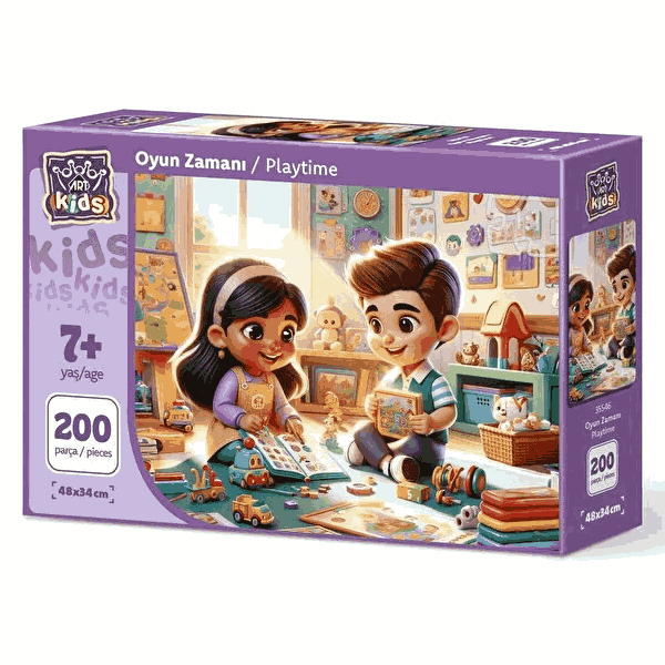 پازل 200 تکه آرت پازل مدل Playtime کد 35546