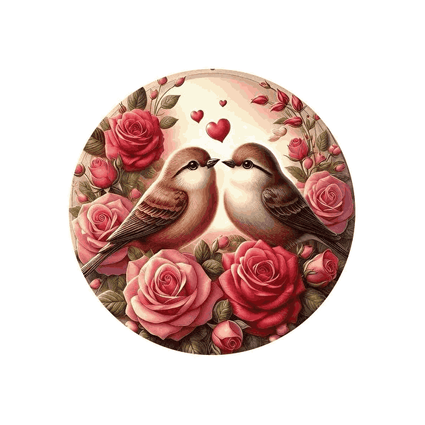 پازل 570 تکه آرت پازل مدل Roses and Love کد 45711