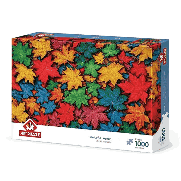پازل 1000 تکه آرت پازل مدل Colorful Leaves کد 41036