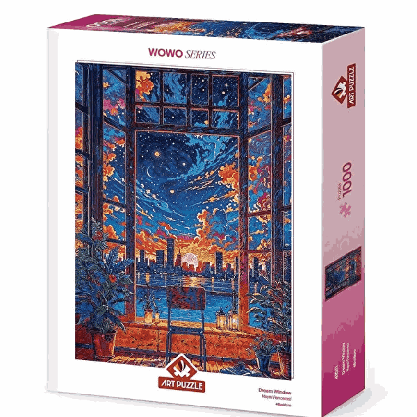 پازل 1000 تکه آرت پازل مدل Dream Window کد 41031